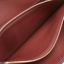 エルメス HERMES コンスタンス トゥーゴー ルージュアッシュ エバーカラー 長財布 ゴールド金具 赤茶