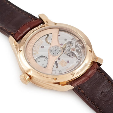 腕時計 H.モーザー H. MOSER & CIE. エンデバー センターセコンド 1200-0400 自動巻き メンズ K18RG無垢 純正ダイヤ シグネチャーフュメ
