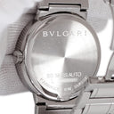 腕時計 ブルガリ BVLGARI ブルガリブルガリ BB38BSSDAUTO/N BB38SS 自動巻き メンズ ブラック デイト バー アラビア ギョウシェ