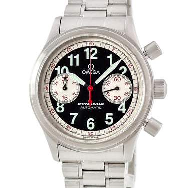 腕時計 オメガ OMEGA ダイナミック クロノグラフ タルガフローリオ 5241.51.00 自動巻き メンズ ジロ・ディ・シチリア 黒 限定