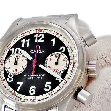 腕時計 オメガ OMEGA ダイナミック クロノグラフ タルガフローリオ 5241.51.00 自動巻き メンズ ジロ・ディ・シチリア 黒 限定