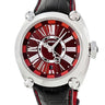 腕時計 セイコー SEIKO ガランテ GMT SBLM005 8L36-00C0 自動巻き メンズ デイト デュアルタイム ローマン ワインレッド 赤