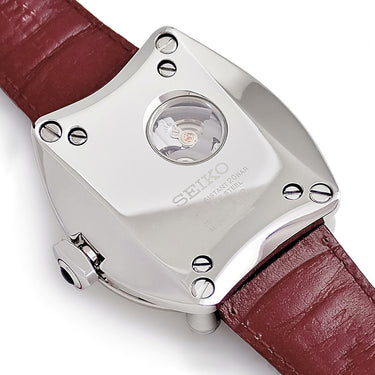 腕時計 セイコー SEIKO ガランテ GMT SBLM005 8L36-00C0 自動巻き メンズ デイト デュアルタイム ローマン ワインレッド 赤