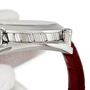 腕時計 セイコー SEIKO ガランテ GMT SBLM005 8L36-00C0 自動巻き メンズ デイト デュアルタイム ローマン ワインレッド 赤