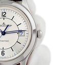 腕時計 ジャガールクルト JAEGER LECOULTRE マスター コントロール デイト Q1548530 176.8.40.S 自動巻き メンズ 青針 シースルーバック