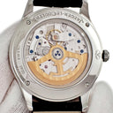 腕時計 ジャガールクルト JAEGER LECOULTRE マスター コントロール デイト Q1548530 176.8.40.S 自動巻き メンズ 青針 シースルーバック
