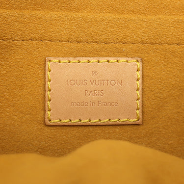 ルイヴィトン LOUIS VUITTON フラットショッパー M95018 モノグラムデニム モノグラムデニム トートバッグ ゴールド金具 青 ネームタグ欠品