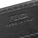 フェンディ FENDI FFダイヤモンド コンチネンタルウォレット 8M0251 ブラック レザー 長財布 ゴールド金具 黒 フラップ式 小銭入れ