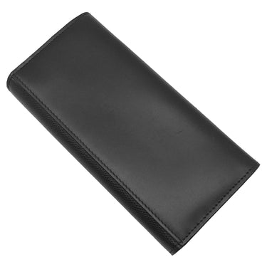 フェンディ FENDI FFダイヤモンド コンチネンタルウォレット 8M0251 ブラック レザー 長財布 ゴールド金具 黒 フラップ式 小銭入れ