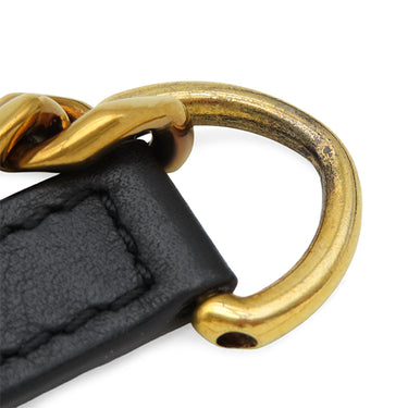 ルイヴィトン LOUIS VUITTON ニューウェーブ チェーンバッグ PM M51683 ブラック カーフ 2WAYバッグ ゴールド金具 黒 ショルダー ハンドバッグ