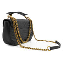 ルイヴィトン LOUIS VUITTON ニューウェーブ チェーンバッグ PM M51683 ブラック カーフ 2WAYバッグ ゴールド金具 黒 ショルダー ハンドバッグ