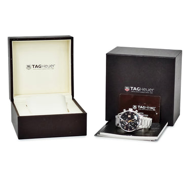 腕時計 タグホイヤー TAG Heuer カレラ キャリバー1887 クロノグラフ CAR2014.BA0799 自動巻き メンズ 黒 デイト スモールセコンド