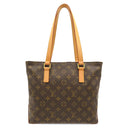 ルイヴィトン Louis Vuitton カバ ピアノ M51148 モノグラム モノグラムキャンバス トートバッグ ゴールド金具 茶 ショルダー