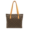 ルイヴィトン Louis Vuitton カバ ピアノ M51148 モノグラム モノグラムキャンバス トートバッグ ゴールド金具 茶 ショルダー
