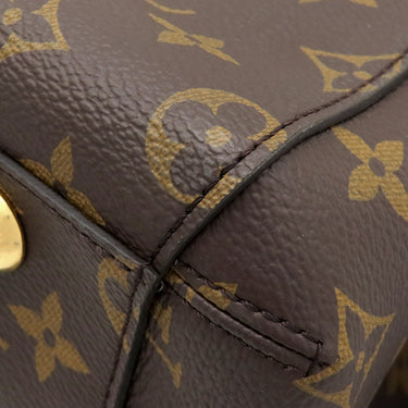 ルイヴィトン LOUIS VUITTON モンテーニュBB M41055 モノグラム モノグラムキャンバス 2WAYバッグ ゴールド金具 茶 ショルダー ハンドバッグ