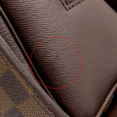 ルイヴィトン LOUIS VUITTON トリアナ N51155 ダミエエベヌ ダミエキャンバス ハンドバッグ ゴールド金具 茶