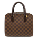 ルイヴィトン LOUIS VUITTON トリアナ N51155 ダミエエベヌ ダミエキャンバス ハンドバッグ ゴールド金具 茶
