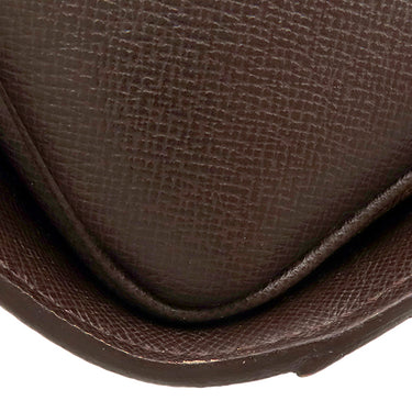 ルイヴィトン LOUIS VUITTON トリアナ N51155 ダミエエベヌ ダミエキャンバス ハンドバッグ ゴールド金具 茶