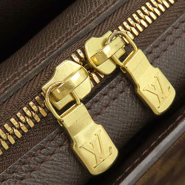 ルイヴィトン LOUIS VUITTON トリアナ N51155 ダミエエベヌ ダミエキャンバス ハンドバッグ ゴールド金具 茶