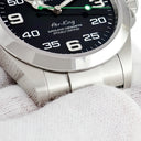 腕時計 ロレックス ROLEX エアキング 126900 ランダム番 自動巻き メンズ ランダム番 ブラック ベンツ針 アラビア オイスターブレス