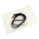 クリスチャン・ディオール Christian Dior レディディオール ブラック レザー 2WAYバッグ ゴールド金具 黒 ショルダー ハンドバッグ 星座