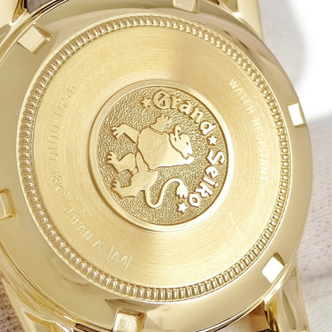 腕時計 グランドセイコー Grand Seiko 9S メカニカル SBGR002 9S51-0010 自動巻き メンズ K18YG無垢 シャンパン バー サンレイ GS