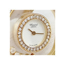腕時計 ショパール CHOPARD ハッピーダイヤモンド 20/4959 クオーツ レディース K18YG無垢 純正ダイヤ ムービング