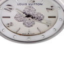 腕時計 ルイヴィトン Louis Vuitton タンブール フォーエバー Q121P クオーツ レディース 純正ダイヤ ホワイト シェル アラビア バー