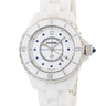 腕時計 シャネル CHANEL J12 H2541 クオーツ レディース サファイア ホワイト セラミック 逆回転防止ベゼル 限定