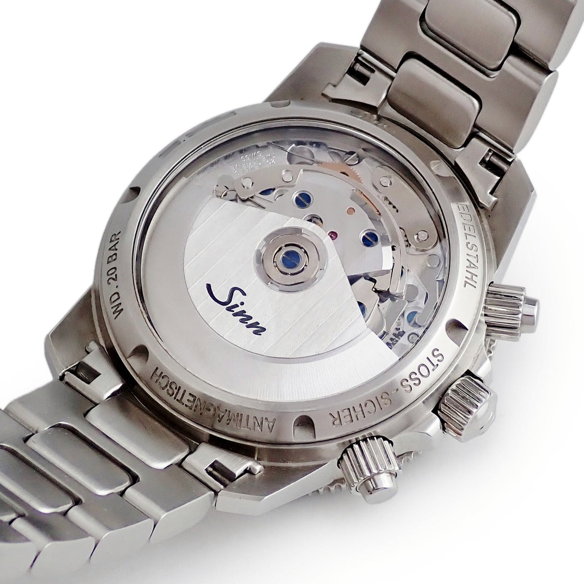 ジン SINN 103 クロノグラフ 103.B.SA.AUTO 自動巻き メンズ ブラック