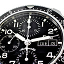 腕時計 ジン SINN 103 クロノグラフ 103.B.SA.AUTO 自動巻き メンズ ブラック アラビア デイデイト 回転ベゼル ドイツ時計