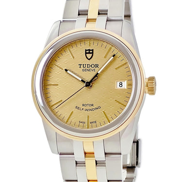 腕時計 チュードル TUDOR グラマー デイト 55003 I番 自動巻き メンズ I番 K18YG×SS イエローゴールド コンビ チューダー