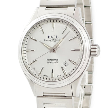 腕時計 ボールウォッチ BALL WATCH ストークマン ヴィクトリー NM2098C-S3J-SL 自動巻き メンズ シルバー デイト マイクロガスライト