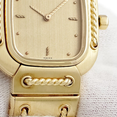 腕時計 オーデマピゲ AUDEMARS PIGUET レディ ロープ BA66050/592BA クオーツ レディース AP K18YG無垢 イエローゴールド シャンパン