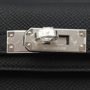 エルメス HERMES ミニケリードゥ 外縫い ブラック ヴォーエプソン 2WAYバッグ シルバー金具 新品 未使用 黒 ショルダー 2026年製