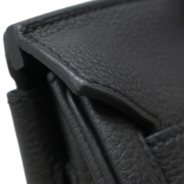 エルメス HERMES バーキン30 ブラック トゴ ハンドバッグ ローズゴールド金具 黒 ピンクゴールド PG金具 RG金具 リカラー有