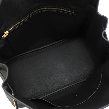 エルメス HERMES バーキン30 ブラック トゴ ハンドバッグ ローズゴールド金具 黒 ピンクゴールド PG金具 RG金具 リカラー有