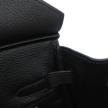 エルメス HERMES バーキン30 ブラック トゴ ハンドバッグ ゴールド金具 黒