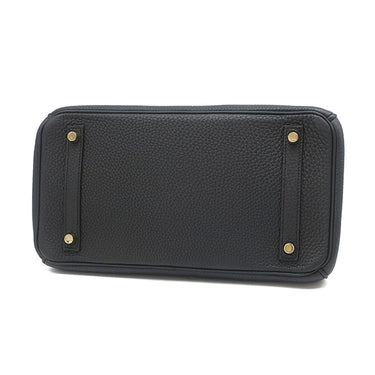 エルメス HERMES バーキン30 ブラック トゴ ハンドバッグ ゴールド金具 黒
