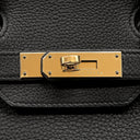 エルメス HERMES バーキン30 ブラック トゴ ハンドバッグ ゴールド金具 黒