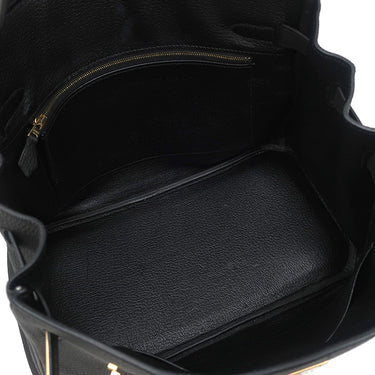 エルメス HERMES バーキン30 ブラック トゴ ハンドバッグ ゴールド金具 黒