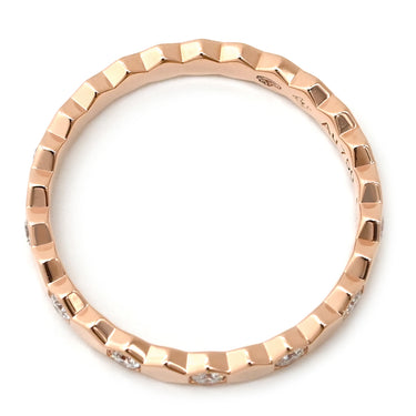 ショーメ CHAUMET ビー ドゥ ショーメ ダイヤ 081933 ピンクゴールド K18PG ダイヤモンド #46(JP6) リング 指輪 ビーマイラブ ハニカム 6号