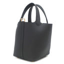 エルメス HERMES ピコタンロック 18 PM ブラック トリヨンクレマンス ハンドバッグ ゴールド金具 新品 未使用 黒 2025年製