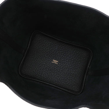 エルメス HERMES ピコタンロック 18 PM ブラック トリヨンクレマンス ハンドバッグ ゴールド金具 新品 未使用 黒 2025年製