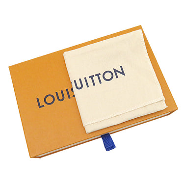 ルイヴィトン LOUIS VUITTON ポルトフォイユ ブラザ M25846 サンライズ オレンジ モノグラムエクリプス 長財布 シルバー金具 黒 二つ折り
