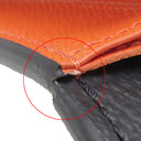 ルイヴィトン LOUIS VUITTON ポルトフォイユ ブラザ M25846 サンライズ オレンジ モノグラムエクリプス 長財布 シルバー金具 黒 二つ折り