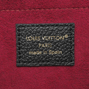 ルイヴィトン LOUIS VUITTON ポシェット フェリシー M82479 ブラックベージュ モノグラムアンプラント チェーンウォレット ゴールド金具 黒