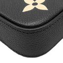 ルイヴィトン LOUIS VUITTON ポシェット フェリシー M82479 ブラックベージュ モノグラムアンプラント チェーンウォレット ゴールド金具 黒