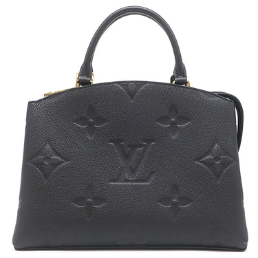 ルイヴィトン LOUIS VUITTON プティ パレ PM M58916 ノワール モノグラムアンプラント 2WAYバッグ ゴールド金具 黒 ハンドバッグ ショルダー
