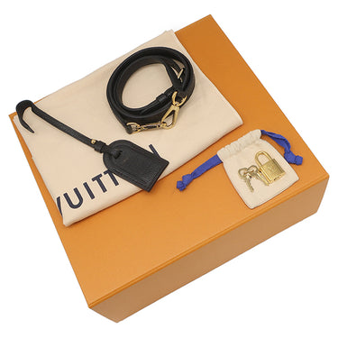 ルイヴィトン LOUIS VUITTON プティ パレ PM M58916 ノワール モノグラムアンプラント 2WAYバッグ ゴールド金具 黒 ハンドバッグ ショルダー